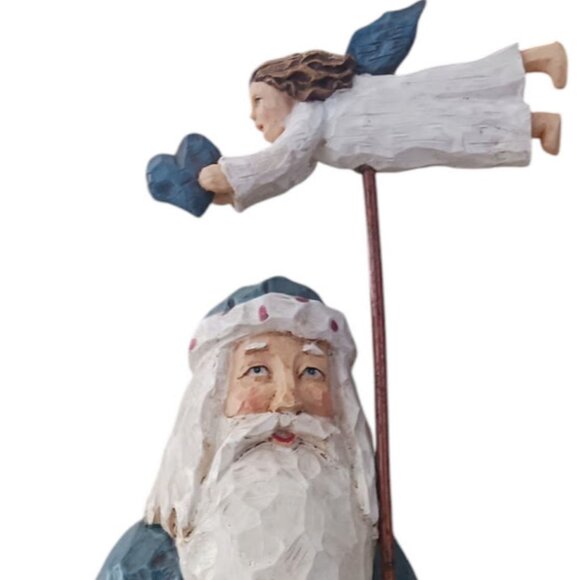 Santa’s Guardian - The Old Glory Collection - Debi Hron Art - 1st Edition 1999 - Picture 2 of 6